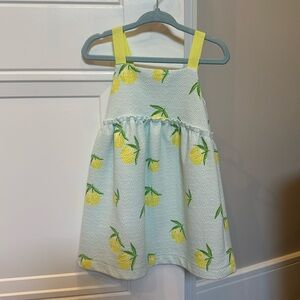 Zara lemon dress